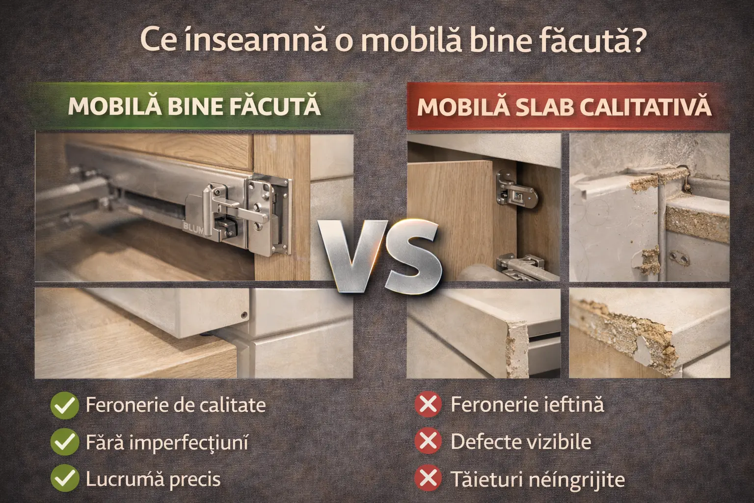 Ce Inseamna Mobila La Comanda Bine Facuta In Bacau Ghid Calitate Epoxym