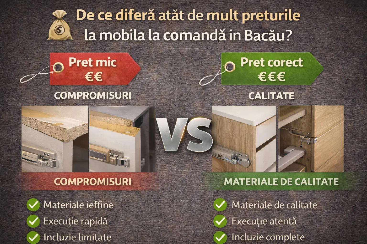 De Ce Difera Preturile La Mobila La Comanda In Bacau Ghid Comparatie Oferte Epoxym