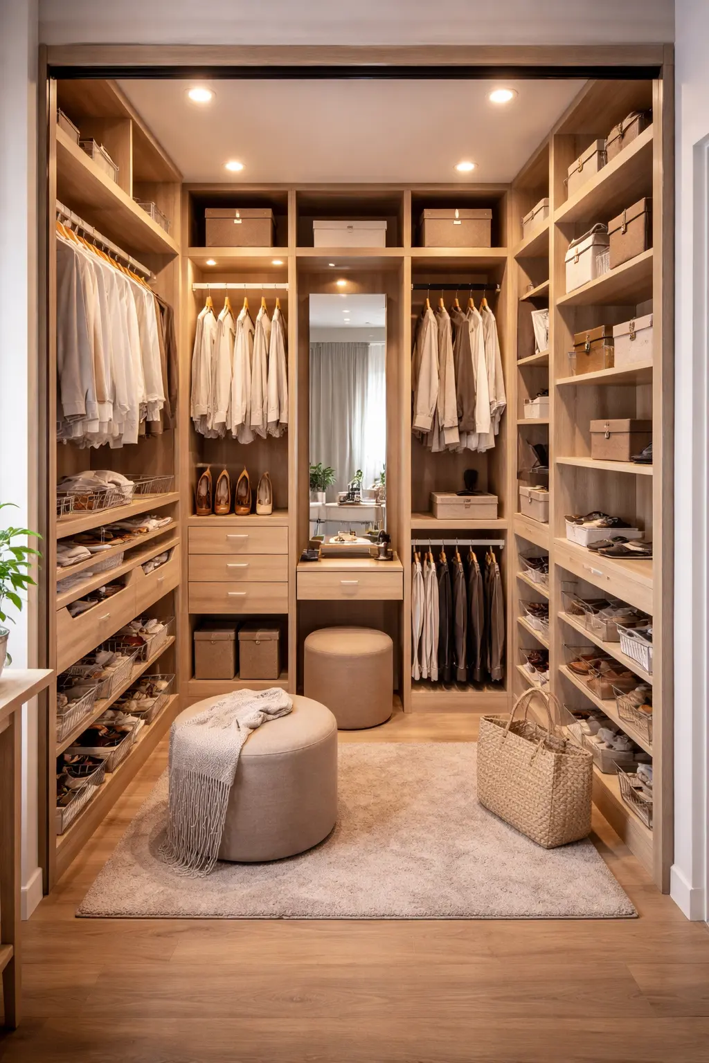 Dressing Walk In N Apartament Mic Solu Ii Practice Epoxym Bacau