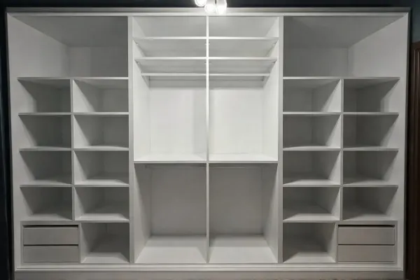 Dressing la comandă din PAL verde Vjord – Bacău – Dressing la comandă în Bacău – Epoxym